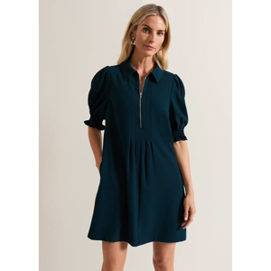 Phase Eight Candice Fit And Flare Zip Swing Dress